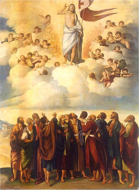 Ascension of Christ by Dosso Dossi