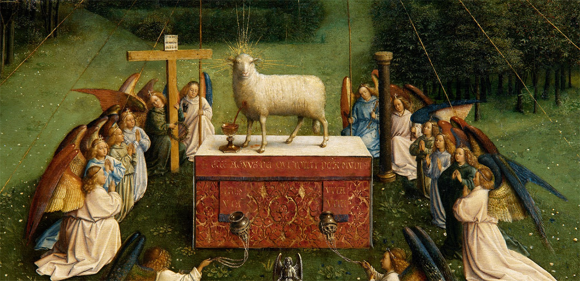Ghent Altarpiece by Jan and Hubert van Eyck