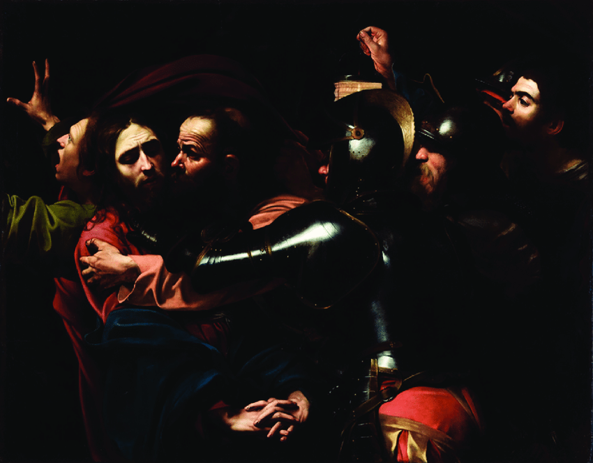 The Taking of Christ by Carravagio